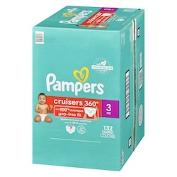 Pampers Cruisers 360 Diapers Size 132 Count 132 ea Atlantic - Main Image