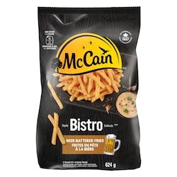 McCain Frites en pâte à la bière Style BistroMC 624 g, 0,80 $/100g