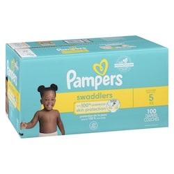 Pampers Swaddlers Active Baby Diaper Size 100 Count 100 ea