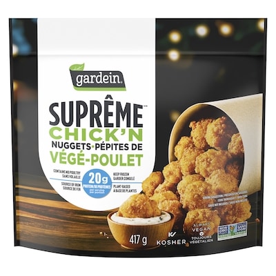 Gardein Suprême Chick'n Nuggets 417 g, $2.64/100g