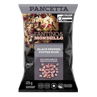 Fantino & Mondello Pancetta cuite au poivre noir en dés 125 g, 6,79 $/100g