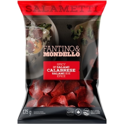 Fantino & Mondello Spicy Calabrese Thin-Sliced Salametti 175 g, $4.85/100g