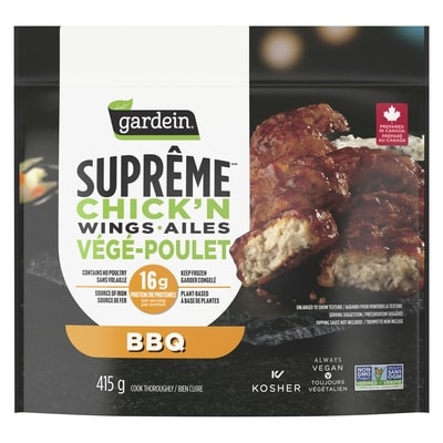 Suprême ailes végé-poulet bbq