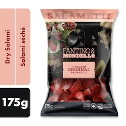 Fantino & Mondello Salametti original tranché mince 175 g, 4,85 $/100g
