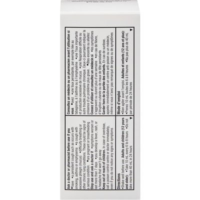 Sirop pour le soulagement de la toux sèche extra fort, saveur de baies sauvages
