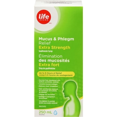 Life Brand Mucus & Phlegm Relief Extra Strength 1 ea, $11.99/1ea