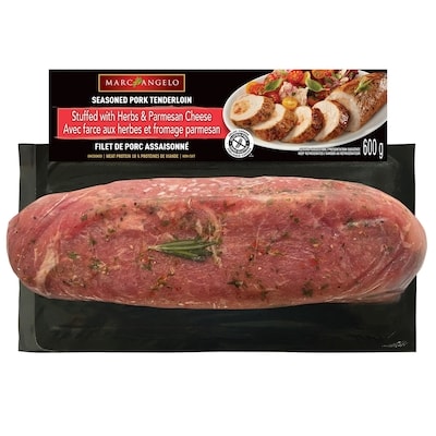 Marcangelo Pork Tenderloin Herbs & Parmesan Cheese 600 g, $1.83/100g