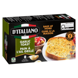 D’Italiano Pain à l'ail grillé cuire à la maison, 8 tranches 325 g, 1,38 $/100g