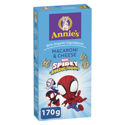 Annie's Marvel Spidey and His Amazing Friends Macaroni & Cheese, with Real Cheddar 170 g, $1.76/100g