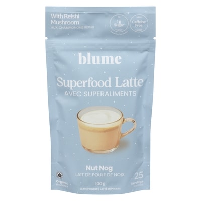 Blume Superfood Nut Nog Latte Blend 100 g, $24.99/100g