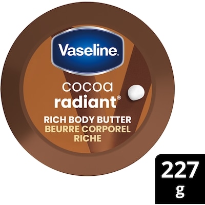 Vaseline Body Butter Body Cream For Dry Skin Relief Cocoa 227 g, $4.68/100g