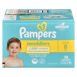 Swaddlers Active Baby Diaper Size 8 38 Count