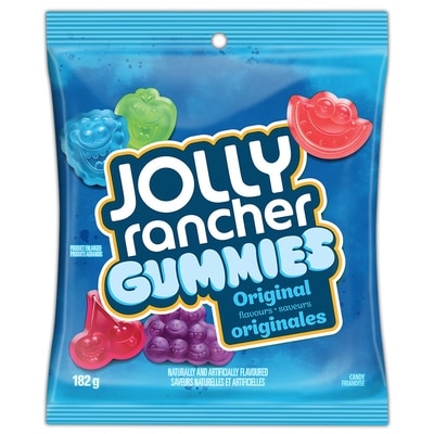 JOLLY RANCHER Gummies Candy Original Flavour 182 g, $1.37/100g