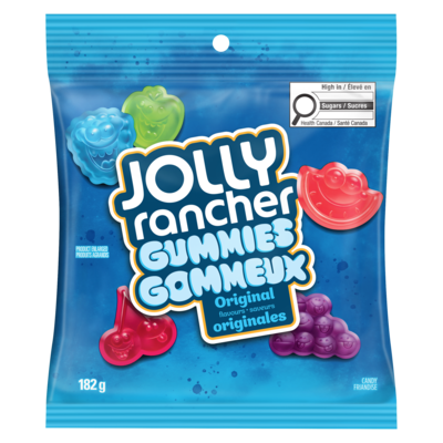 JOLLY RANCHER Gummies Candy Original Flavours 182 g, $2.19/100g