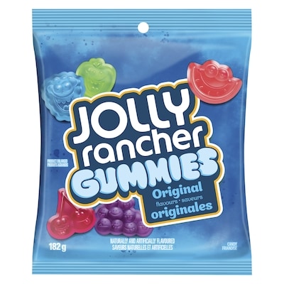 Jolly Rancher Gummies friandise saveurs originales 182 g, 1,92 $/100g