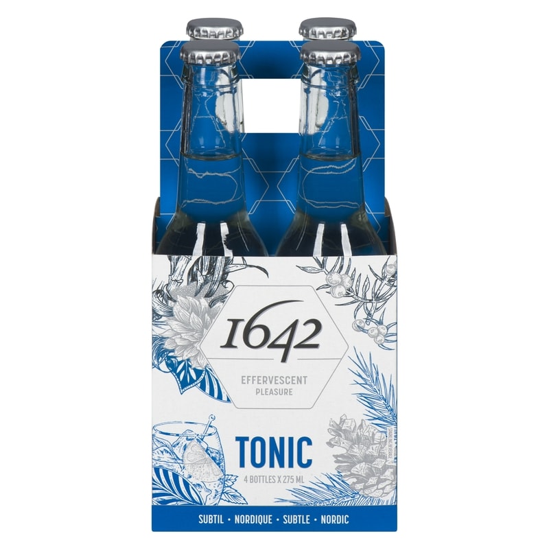 1642 Sparkling Beverage Tonic - 4x275.0 ml | Zehrs
