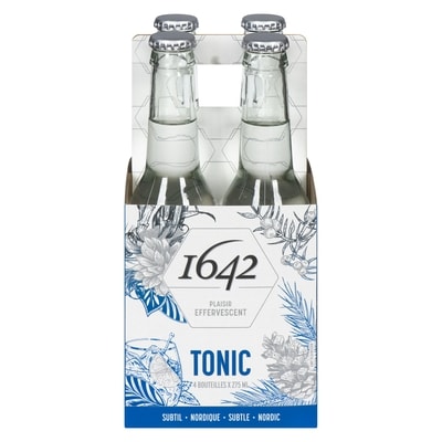 1642 Boisson pétillante tonic 4x275.0 ml, 4,00 $/100ml