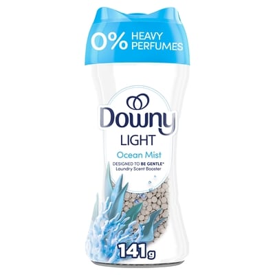Downy Light Laundry Scent Booster Beads for Washer, Ocean Mist, 5 oz, with No Heavy Perfumes 141 g, $4.96/100g