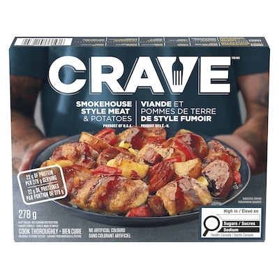 Crave Meat & Potatoes, Smokehouse Style 278 g, $2.15/100g