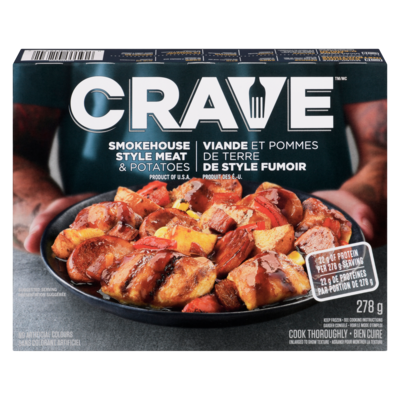 Crave Meat & Potatoes, Smokehouse Style 278 g, $1.08/100g