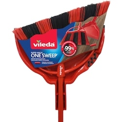 Super Angle One Sweep Broom with Dustpan