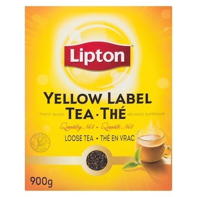 Yellow label thé en vrac
