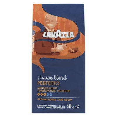 Lavazza Ground Coffee Perfetto Medium Roast 340 g, $4.71/100g