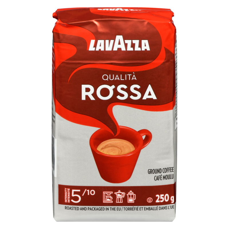 ラヴィスタ Lavazza Rossa Ground Coffee - 250 g | Zehrs