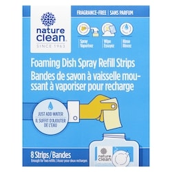 Foaming Dish Spray Refill Strips Fragrance-Free