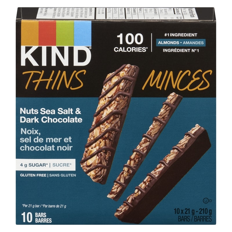 Thins Minces Bar Nuts Sea Salt & Dark Chocolate