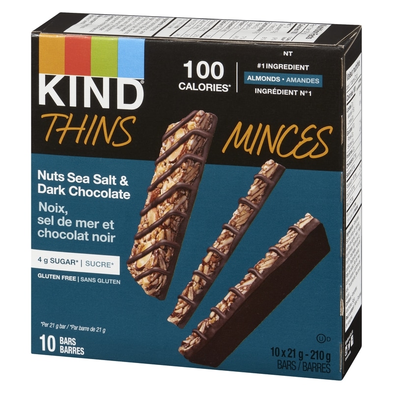Thins Minces Bar Nuts Sea Salt & Dark Chocolate
