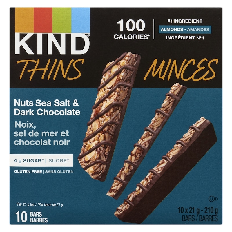 Thins Minces Bar Nuts Sea Salt & Dark Chocolate