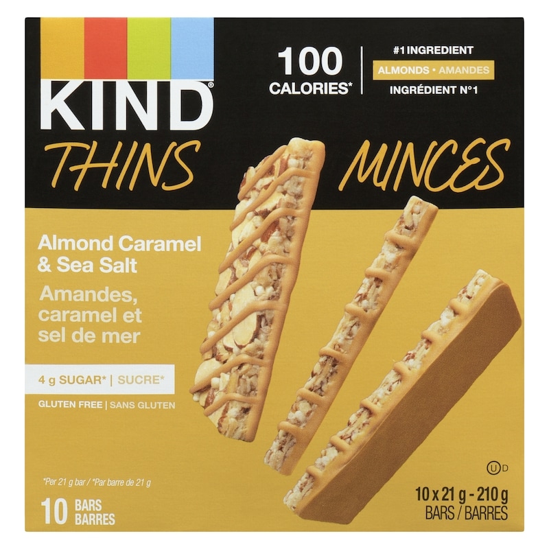 Thins Bars Almond Caramel & Sea Salt