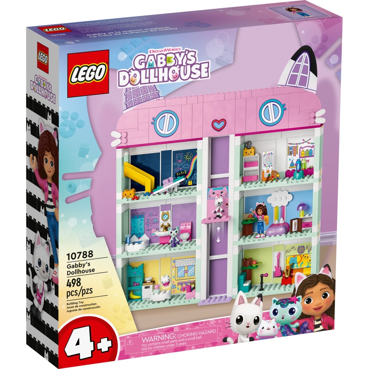 LEGO Gabby's Dollhouse Gabby's Dollhouse 10788 1 ea, $100.00/1ea