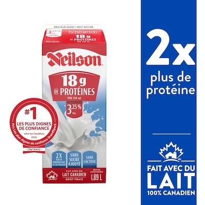 Neilson Breuvage laitier protéiné 2% 1.89 l, 0,42 $/100ml
