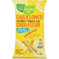 Cauliflower Stalks, Sea Salt