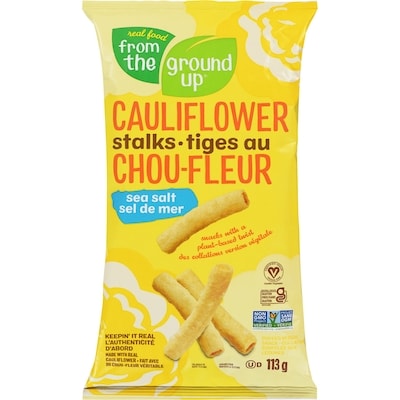 From The Ground Up Cauliflower Stalks, Sea Salt 113 g, $5.30/100g