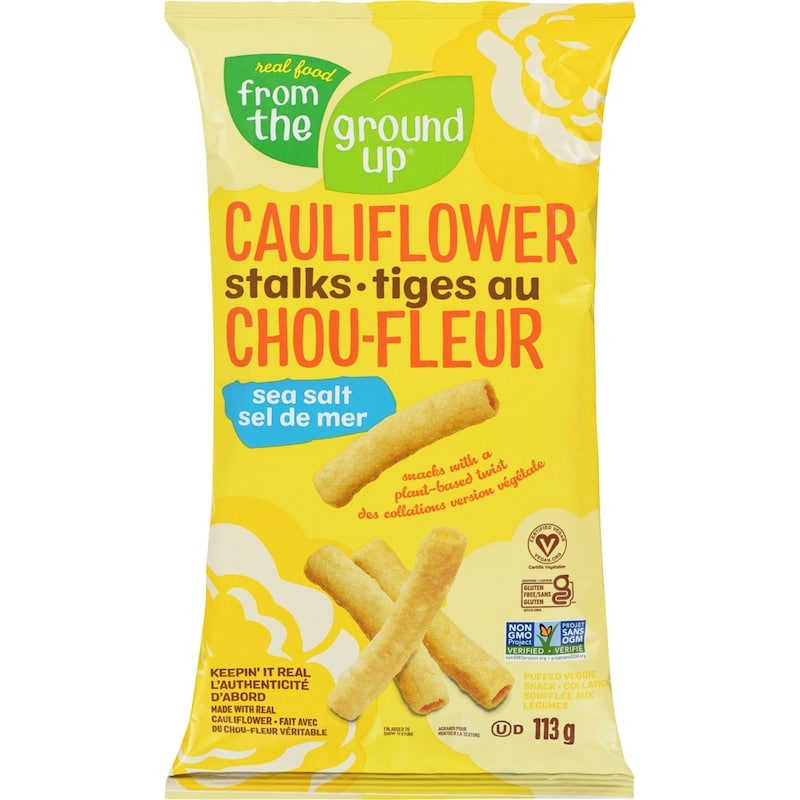 Cauliflower Stalks, Sea Salt