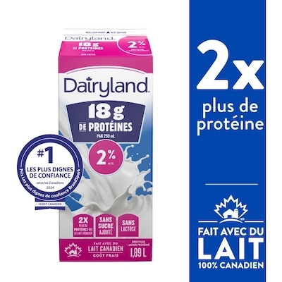 Dairyland Breuvage 18 g de protéines 2 % 1.89 l, 0,38 $/100ml