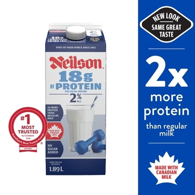 Neilson 2% Protein Milk Beverage 1.89 l, $0.41/100ml