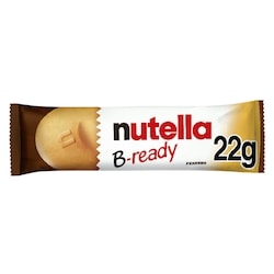 Nutella Gaufrette croustillante fourrée au délicieux pâte à tartiner aux noisettes, Pack individuel 22 g, 5,68 $/100g