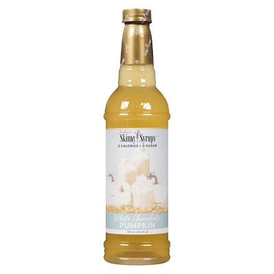 Skinny Syrup Syrup White Chocolate Pumpkin 750 ml, $1.33/100ml