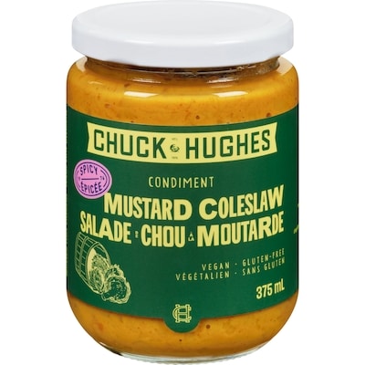 Chuck Hughes Condiment salade de chou à la moutarde épicée 375 ml, 1,86 $/100ml