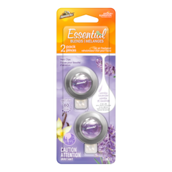 Armor All Essential Blends Air Freshening Vent Clip – Vanilla Lavender Scent. 1 ea, $7.00/1ea