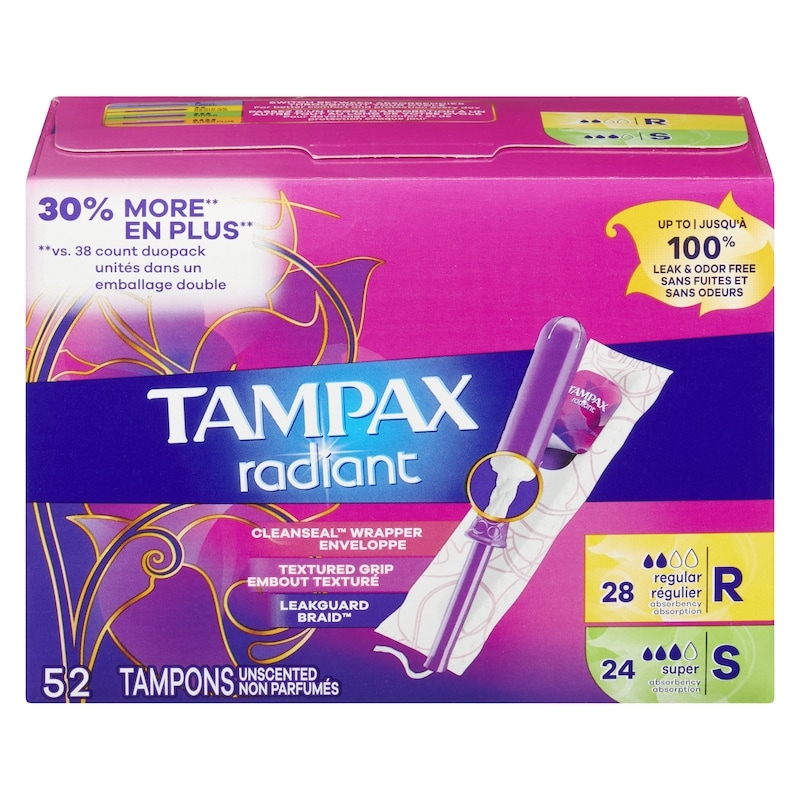 MAPPON REED つばさ　3本セット Tampax Pearl Tampons Trio Multipack, with LeakGuard Braid, Light