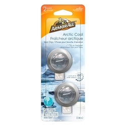 Armor All Fresh FX Arctic Cool Vent Clip Car Air Freshener - 2 Count. 2x5.0 ml, $80.00/100ml