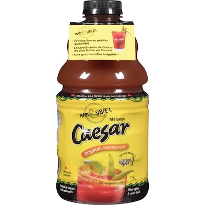 Matt & Steve’s Mélange caesar original - légèrement épicé 1.32 l, 0,53 $/100ml