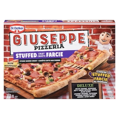 Dr Oetker Stuffed Crust Pizza, Deluxe 771 g, $1.04/100g