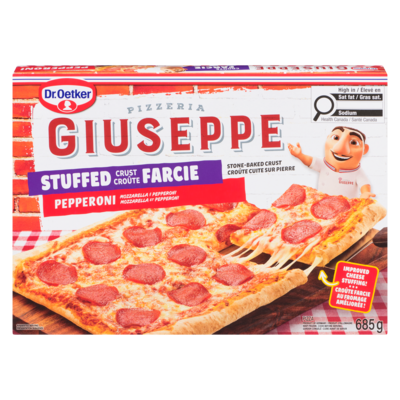 Dr Oetker Stuffed Crust Pizza, Pepperoni 685 g, $1.17/100g