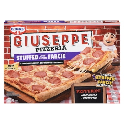 Dr Oetker Stuffed Crust Pizza, Pepperoni 685 g, $1.02/100g